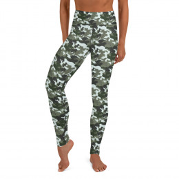 RIVALSTYLZ High Waist Camouflage 301 Yoga Pants with Pockets,  Tummy Control Workout Running Yoga Leggings for Women